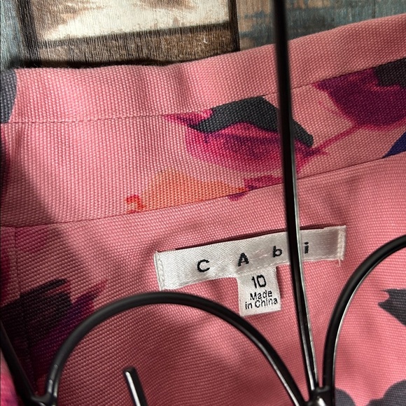 CAbi Pink and Purple Floral Jacket - Picture 9 of 16